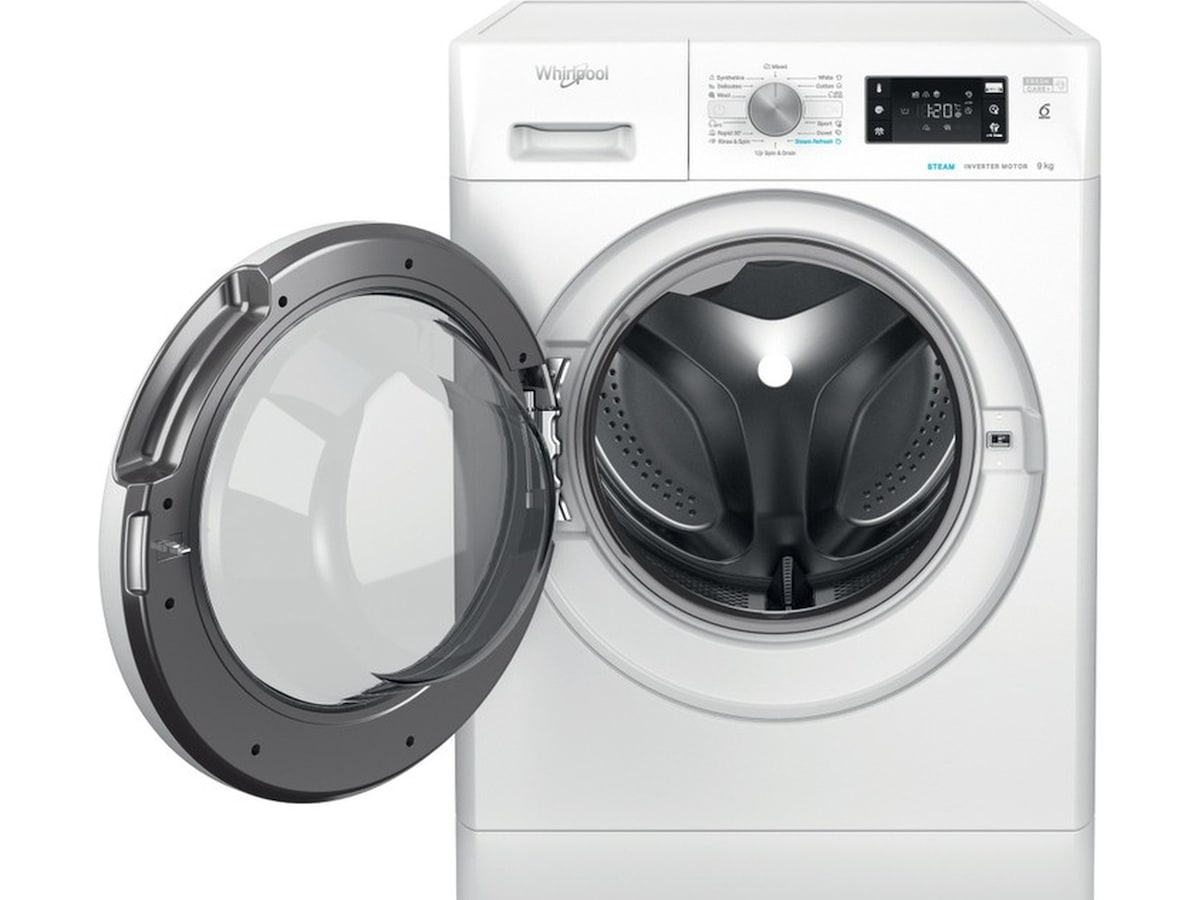 Whirlpool FFB 9458 WV EE Vaskemaskin (hvit) -B-Grade Demo vask & tørk