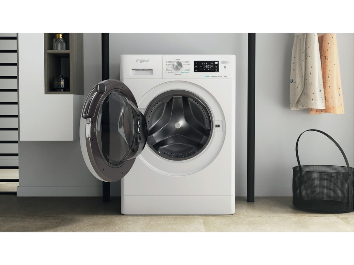 Whirlpool FFB 9458 WV EE Vaskemaskin (hvit) -B-Grade Demo vask & tørk