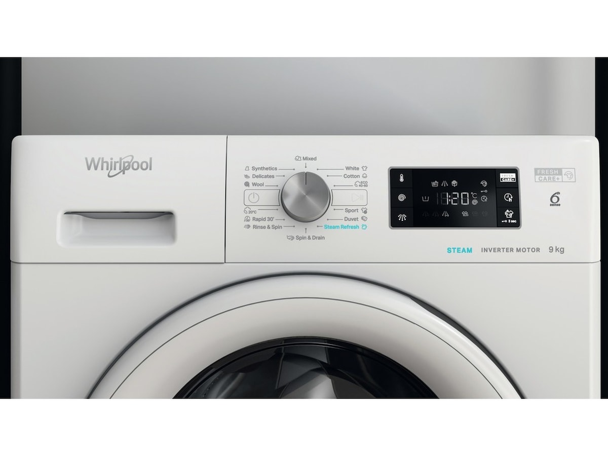 Whirlpool FFB 9458 WV EE Vaskemaskin (hvit) -B-Grade Demo vask & tørk