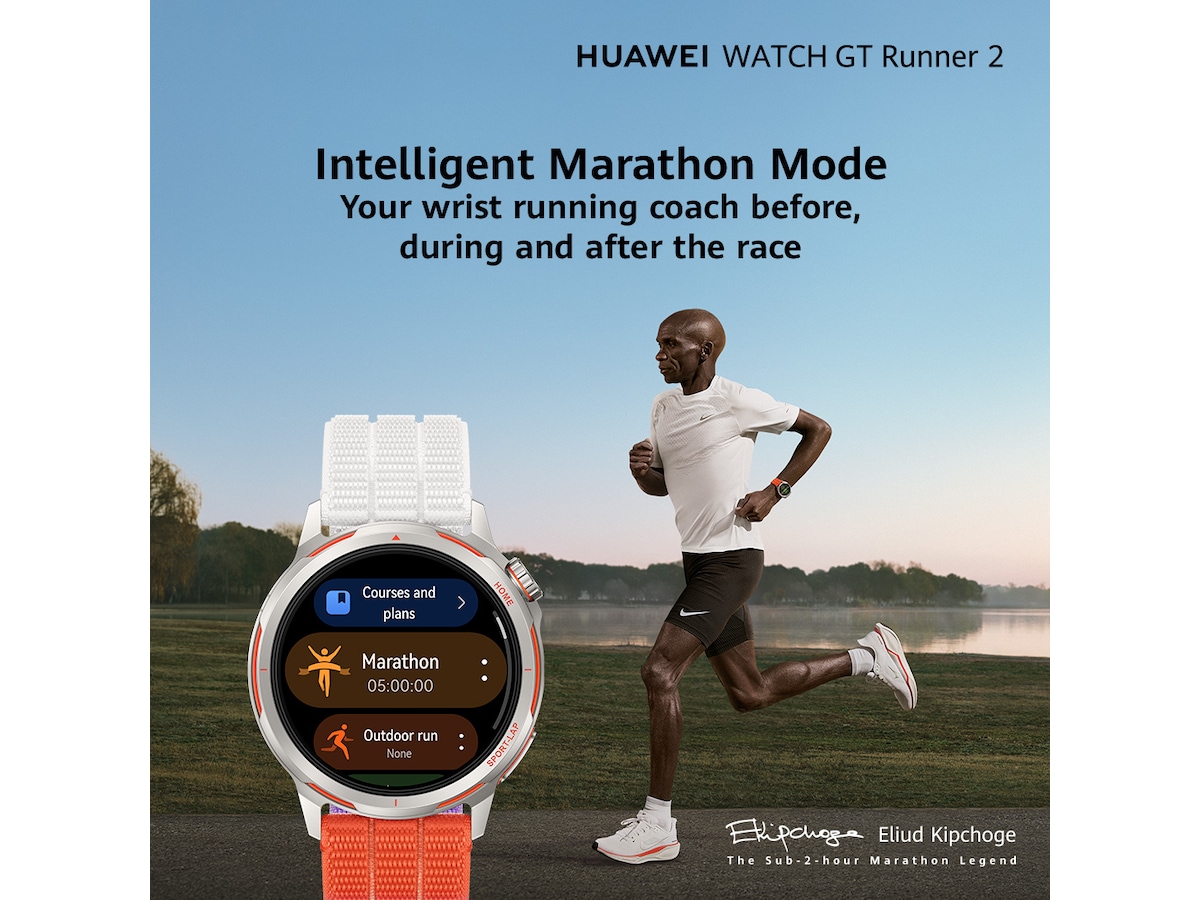Huawei Watch GT Runner 2 43mm (oransje) -B-Grade Demo klokker