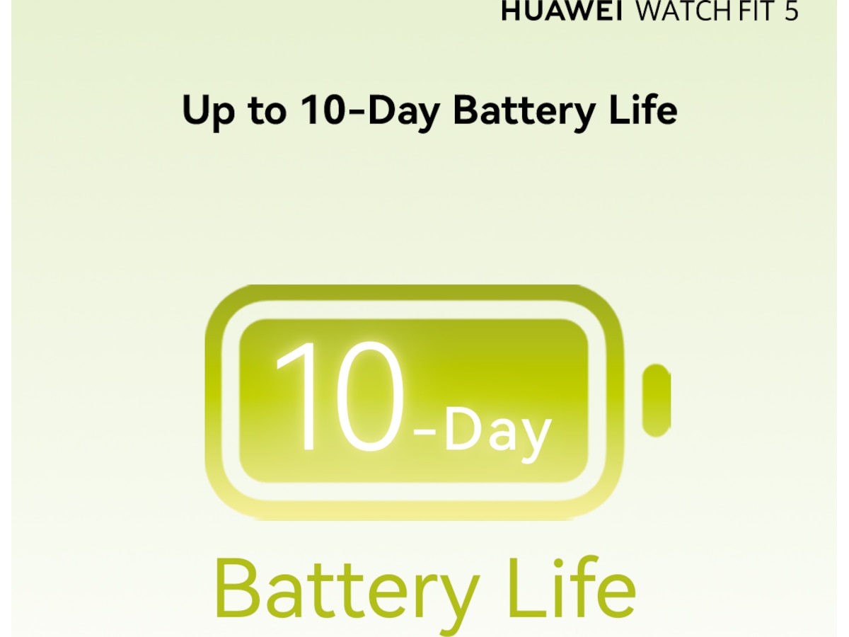 Huawei Watch Fit 5 42mm (sort) Smartklokker
