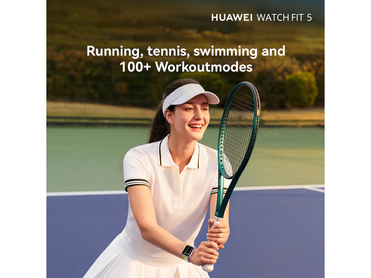 Huawei Watch Fit 5 42mm (hvit) Smartklokker