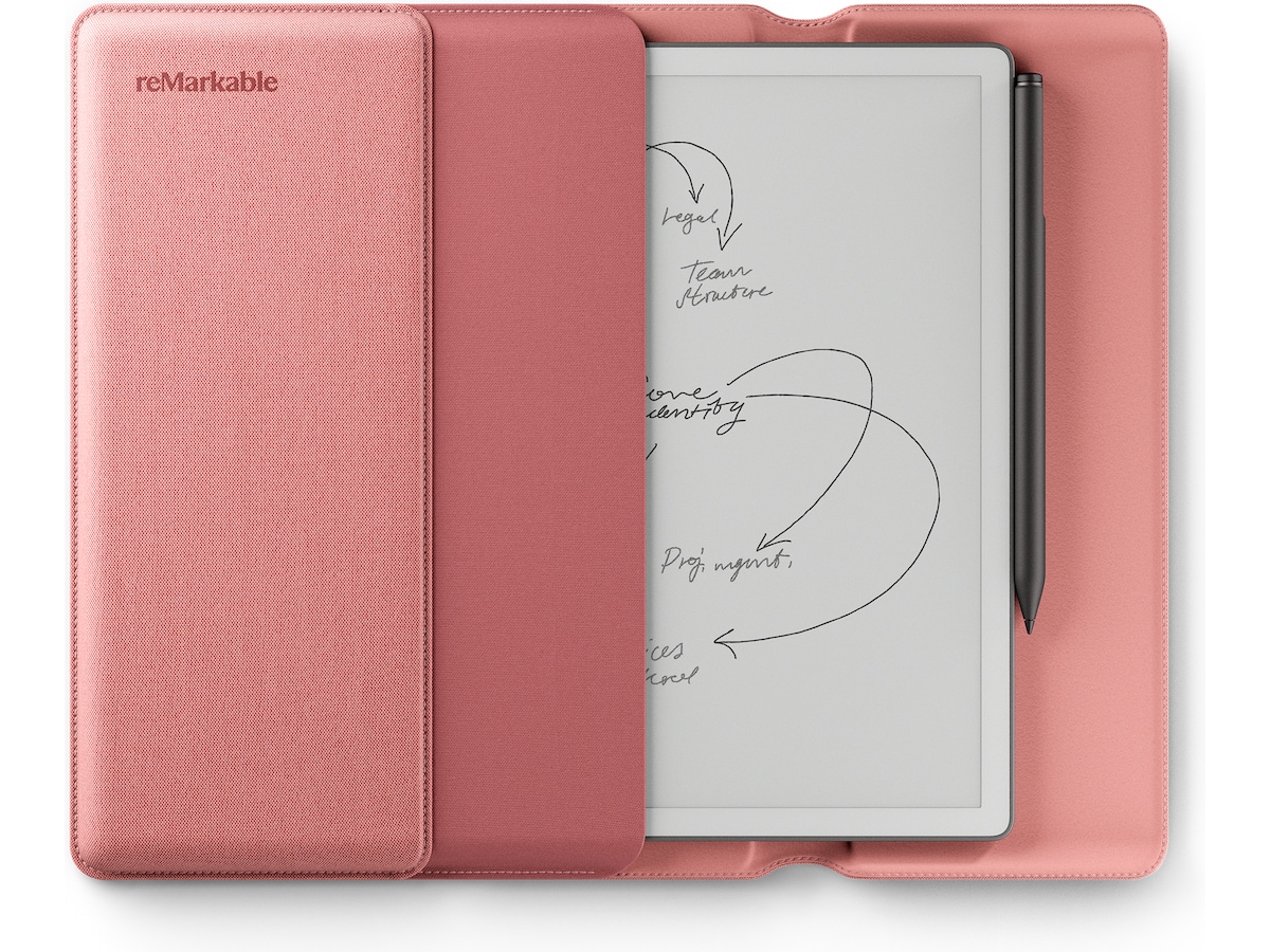 reMarkable Paper Pure 10,3" + Marker Plus + Sleeve Folio (desert pink) 