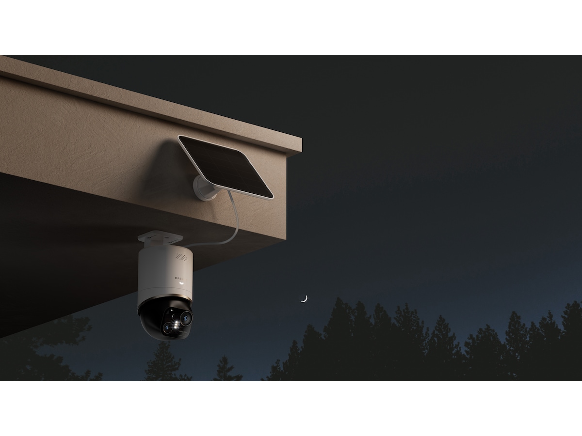 Dreame NAVO Elite 1 OutCam 4K Utendørs Kamera (hvit) Overvåkningskameraer