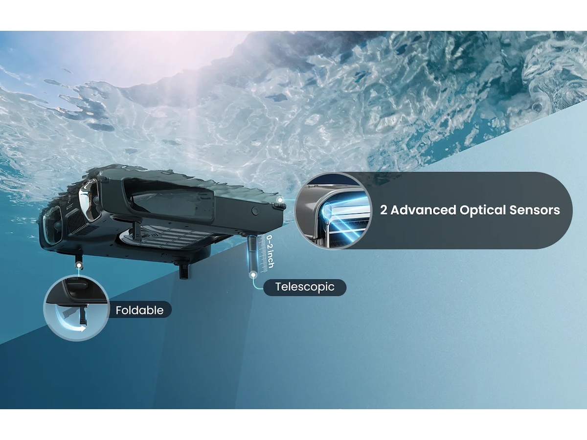 Aiper EcoSurfer S2 Bassengskimmer med solcellelading Vindusvaskere