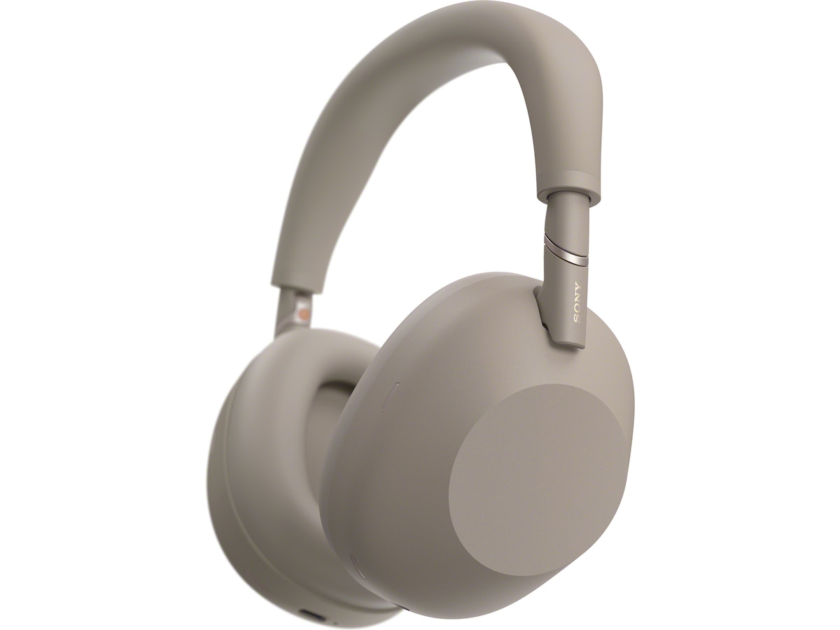 Sony WH-1000XM6 trådløse hodetelefoner, Over-Ear (Sandstone) Hodetelefoner