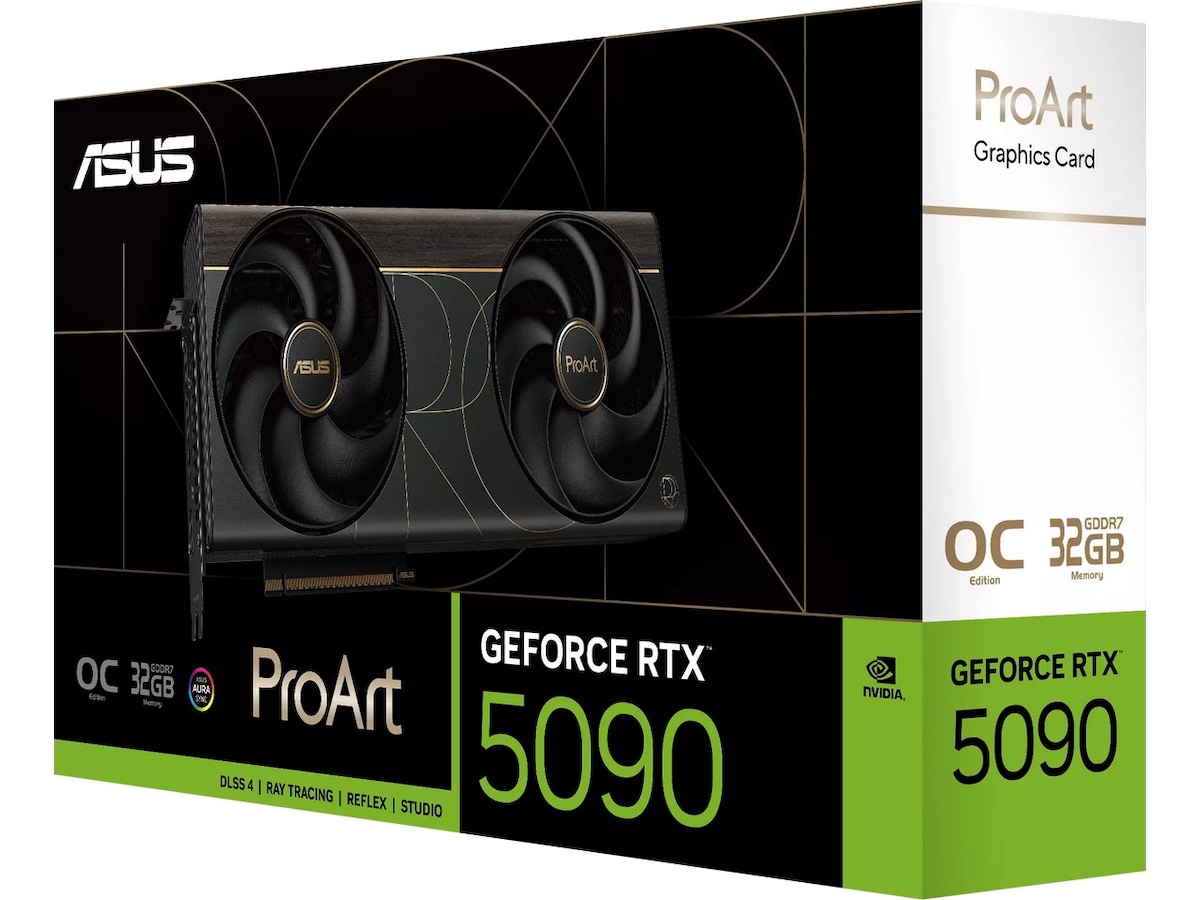 Asus ProArt GeForce RTX 5090 OC Skjermkort