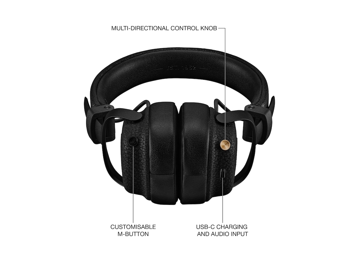 Milton A.N.C. Trådløse On-Ear Hodetelefoner (sort) Hodetelefoner