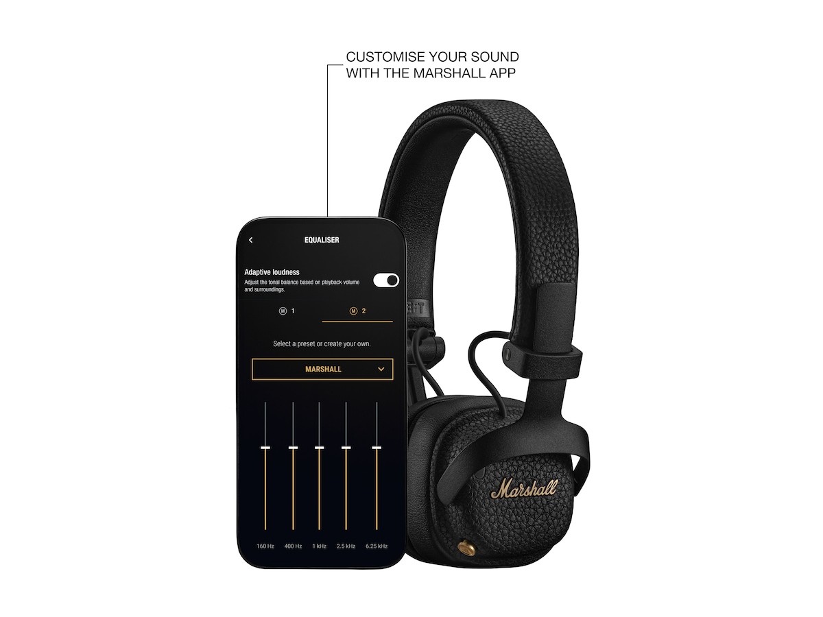 Milton A.N.C. Trådløse On-Ear Hodetelefoner (sort) Hodetelefoner