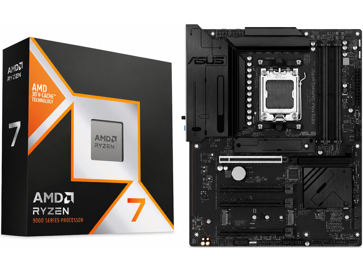 ASUS X870 MAX GAMING WIFI7 Hovedkort Bundle AMD Socket