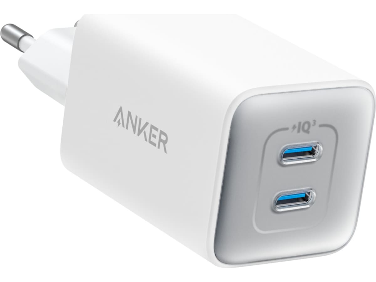 Anker 523 Nano 3 lader (hvit) Mobilladere