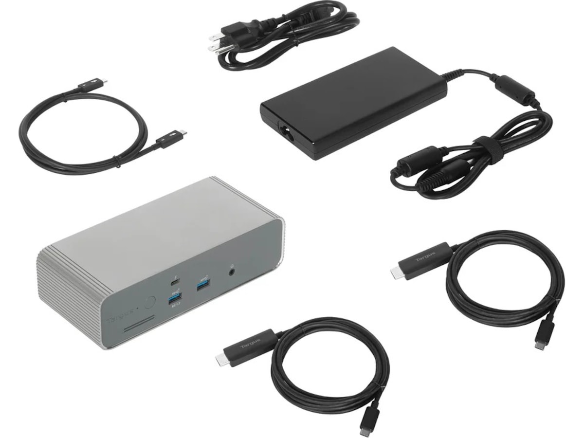 Targus Thunderbolt™ 5 Triple Video 8K EcoSmart™ Dock with 140W EPR Dockingstasjon & USB-HUB