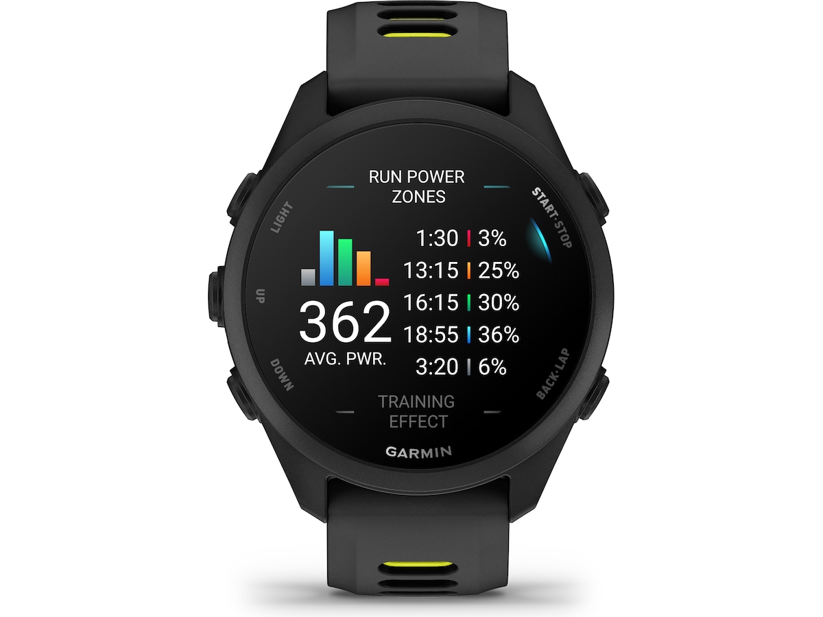 Garmin Forerunner 170 42mm GPS (black/amp yellow) Smartklokker