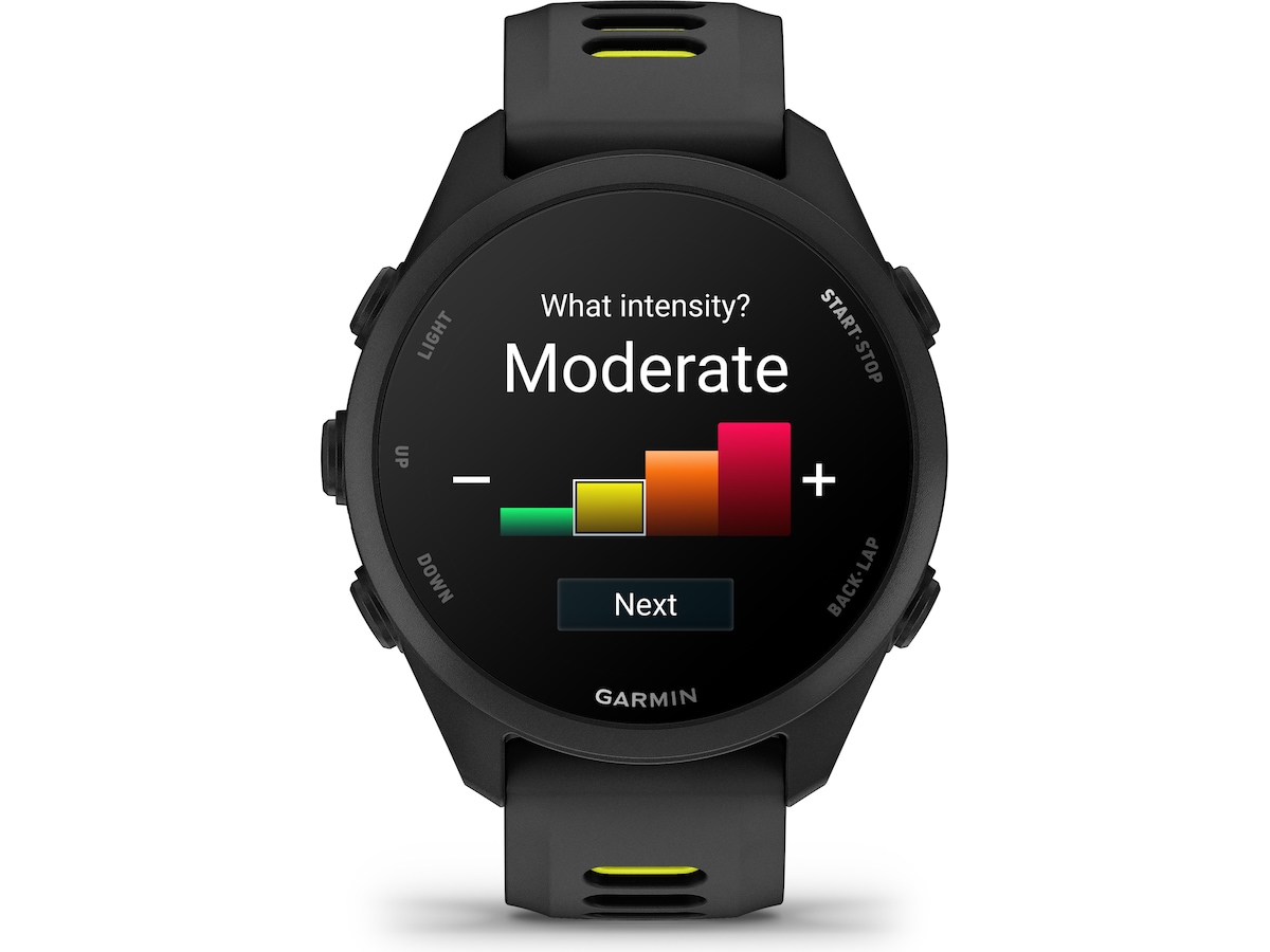 Garmin Forerunner 170 42mm GPS (black/amp yellow) Smartklokker