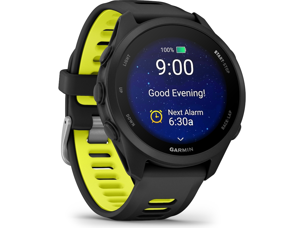 Garmin Forerunner 170 42mm GPS (black/amp yellow) Smartklokker