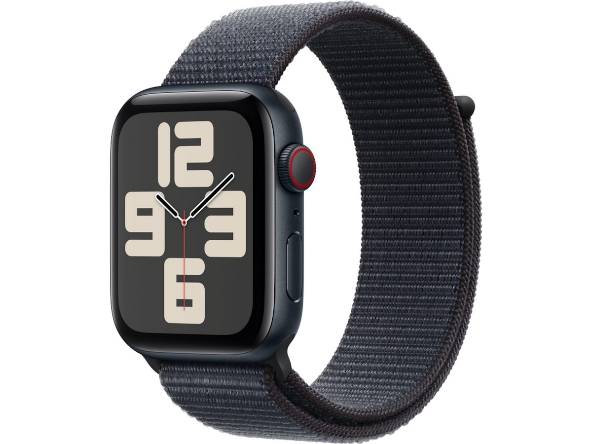 Apple Watch SE 44mm GPS + LTE Aluminium (midnatt) -B-Grade Demo klokker