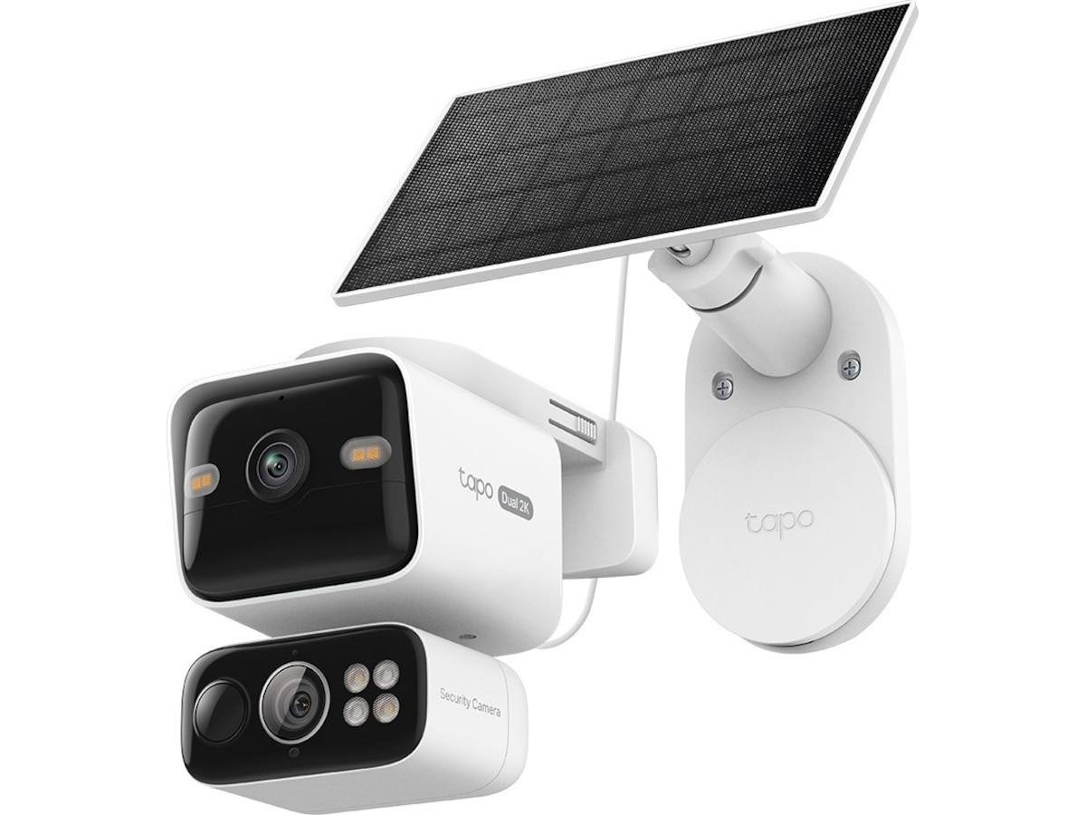 TP-Link Tapo HB410 Solar Cam 2K Dual (2-Cam Kit) Overvåkningskameraer