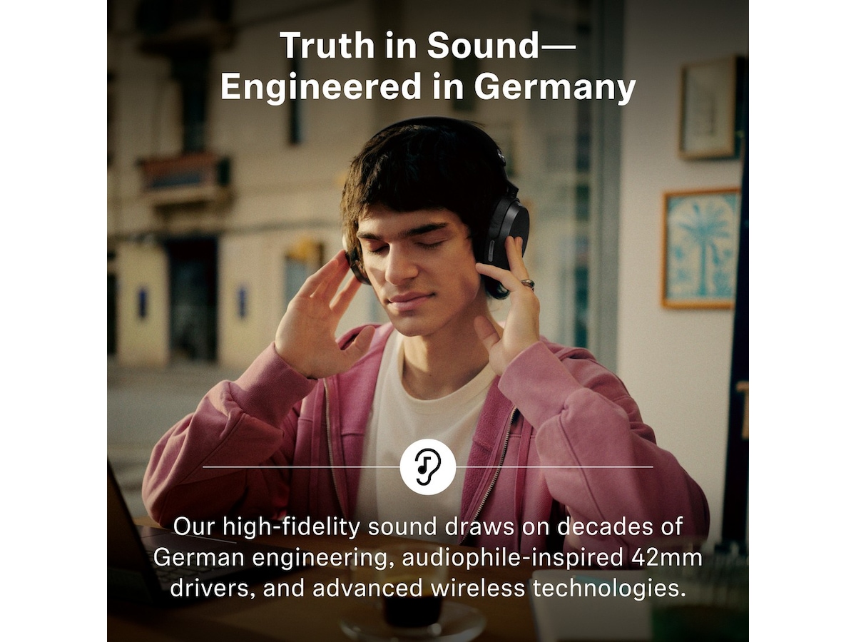 Sennheiser MOMENTUM 5 trådløse hodetelefoner, Over-Ear (hvit) Hodetelefoner