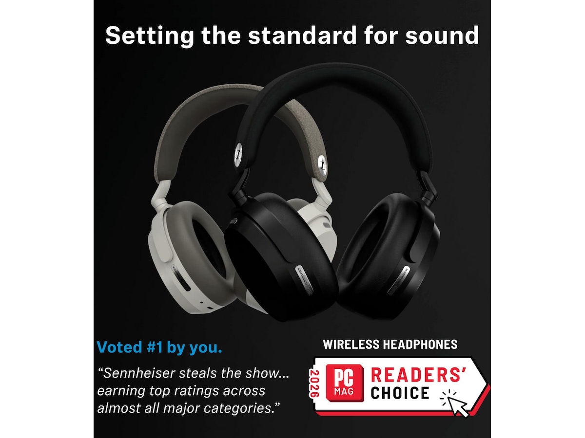 Sennheiser MOMENTUM 5 trådløse hodetelefoner, Over-Ear (hvit) Hodetelefoner