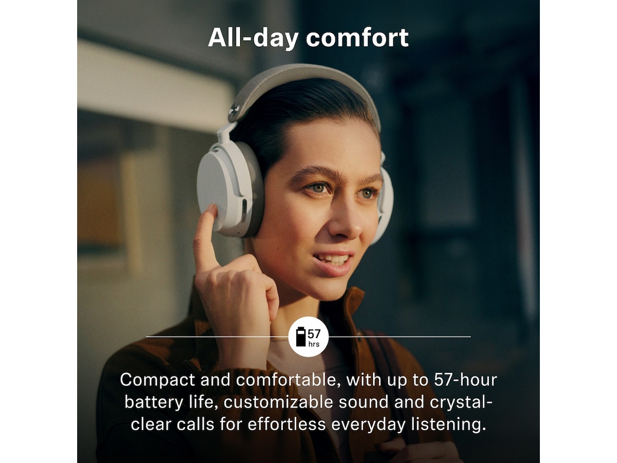 Sennheiser MOMENTUM 5 trådløse hodetelefoner, Over-Ear (hvit) Hodetelefoner