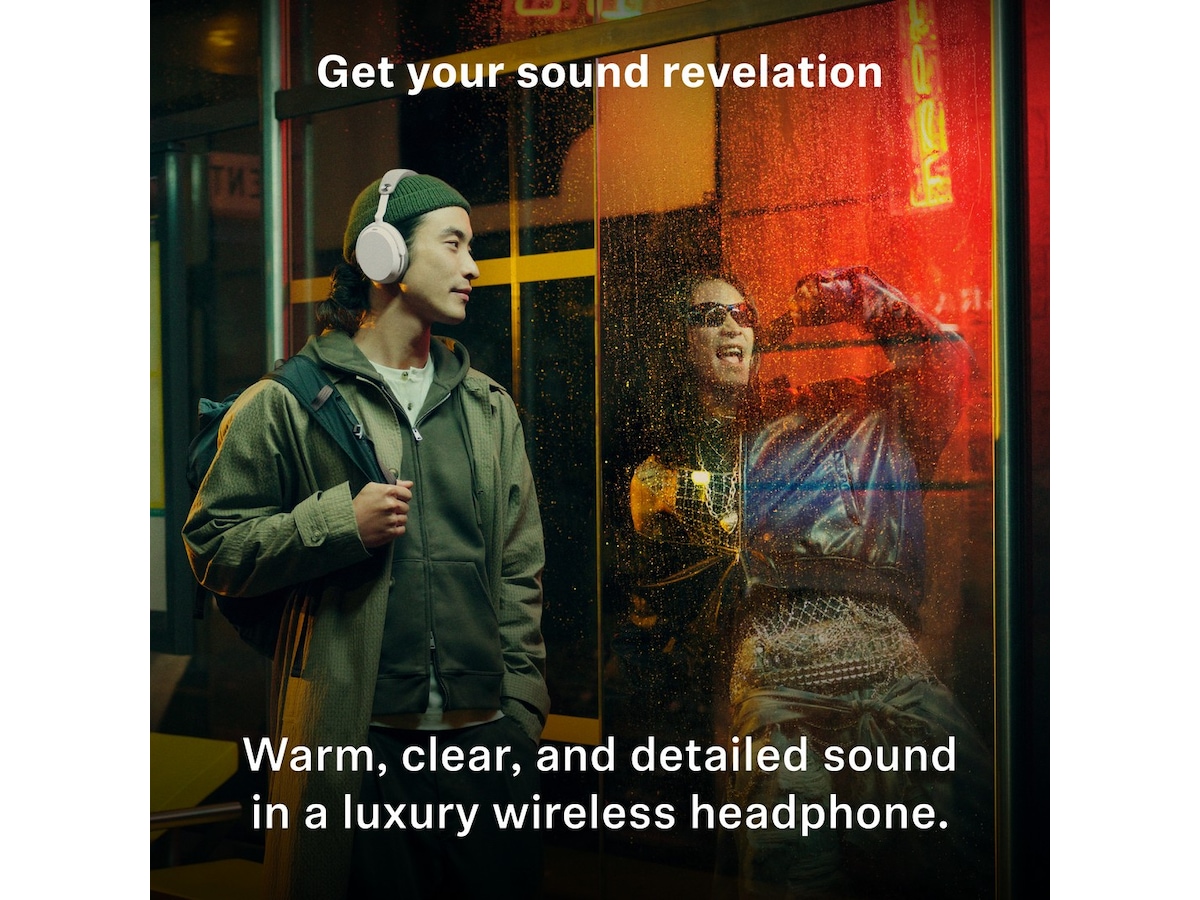 Sennheiser MOMENTUM 5 trådløse hodetelefoner, Over-Ear (hvit) Hodetelefoner
