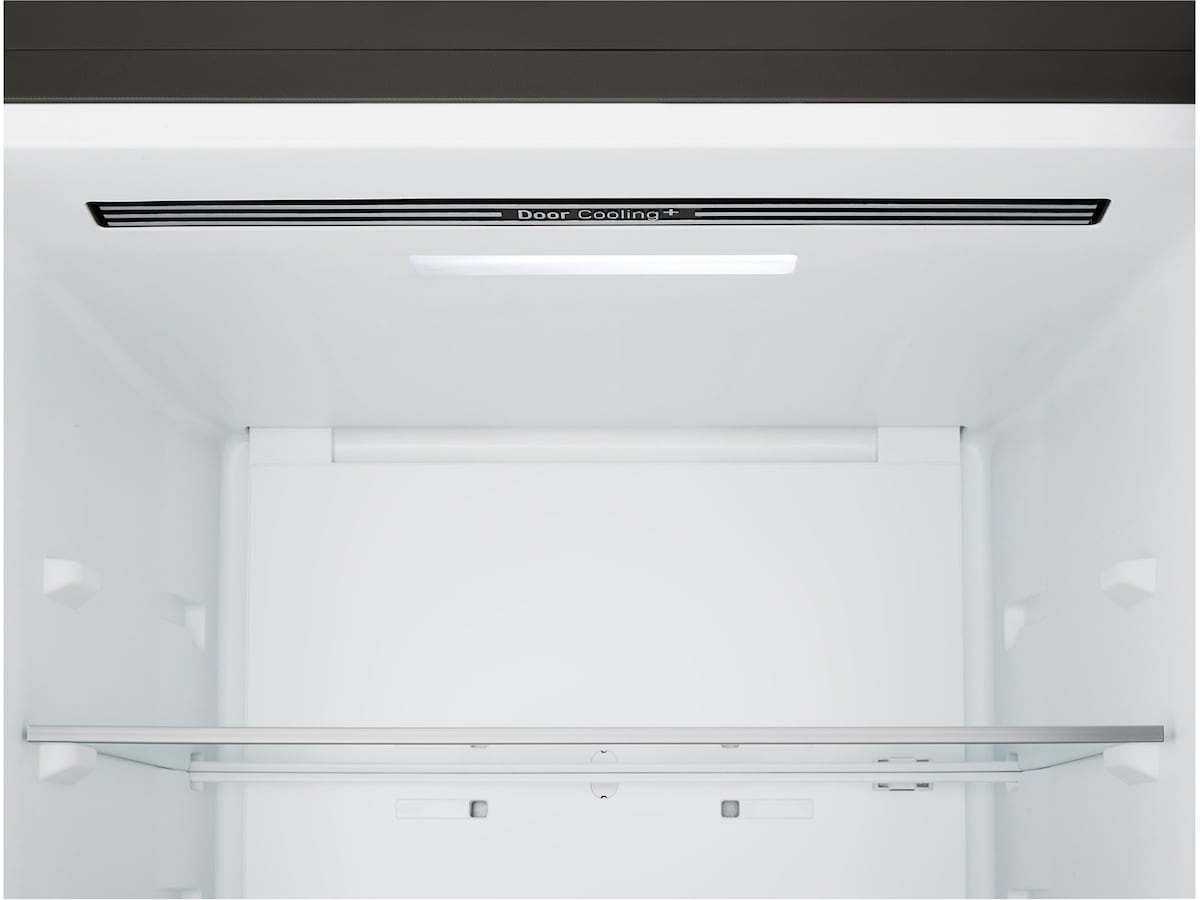 LG GBBS312CEV Kjøleskap med fryseboks 1,86M (Black Steel) Kombiskap