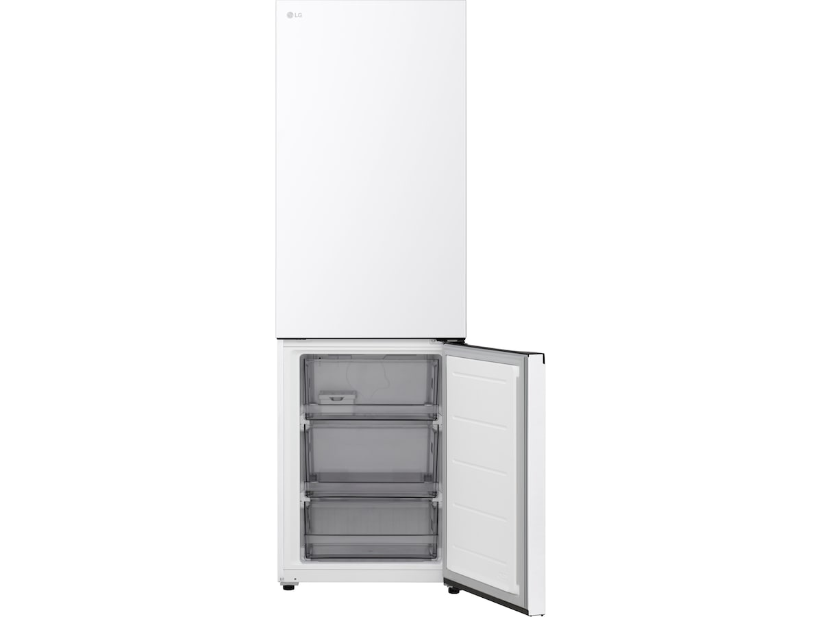 LG GBBS312CSW Kjøleskap med fryseboks 1,86M (hvit) Kombiskap