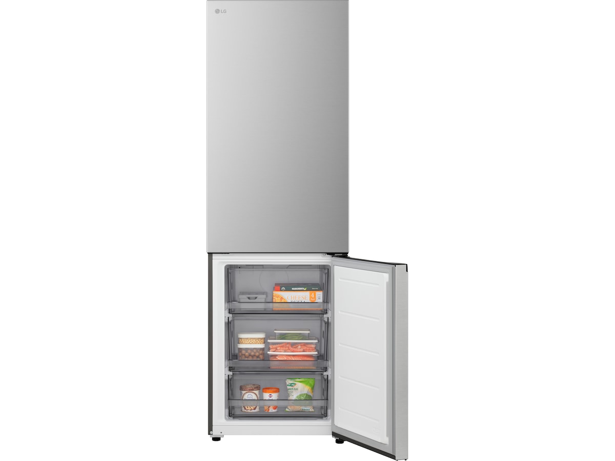 LG GBBS312CPY Kjøleskap med fryseboks 1.86M (Prime Steel) Kombiskap