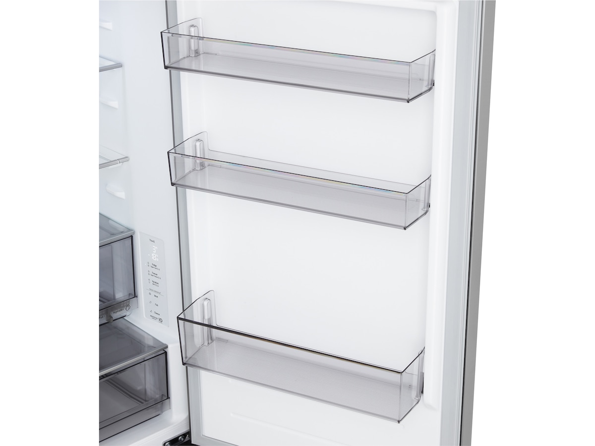 LG GBBS312CPY Kjøleskap med fryseboks 1.86M (Prime Steel) Kombiskap