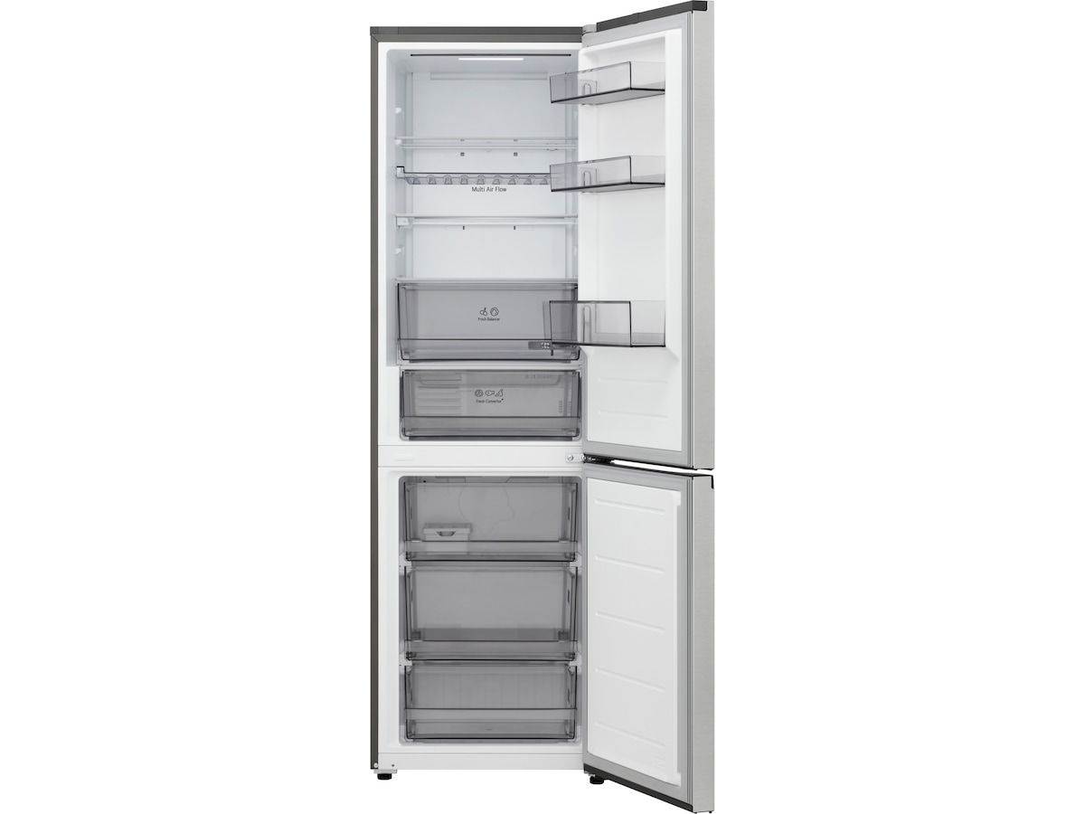 LG GBBS312CPY Kjøleskap med fryseboks 1.86M (Prime Steel) Kombiskap