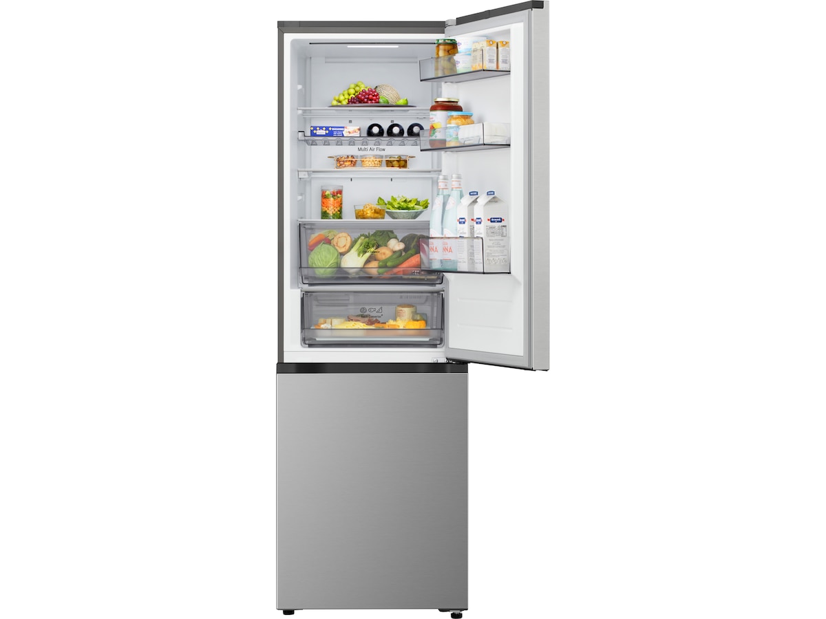 LG GBBS312CPY Kjøleskap med fryseboks 1.86M (Prime Steel) Kombiskap
