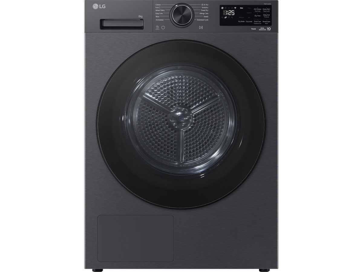 LG RHX5008TBB tørketrommel 8kg (hvit) Tørketrommel