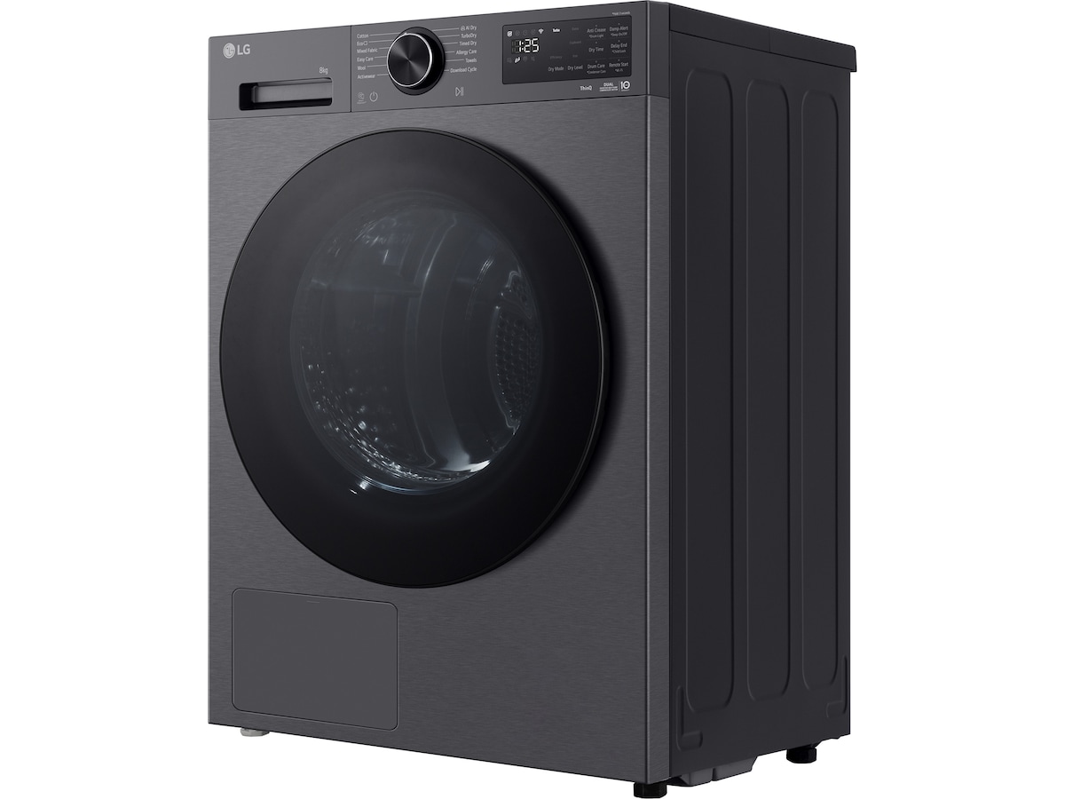 LG RHX5008TBB tørketrommel 8kg (hvit) Tørketrommel