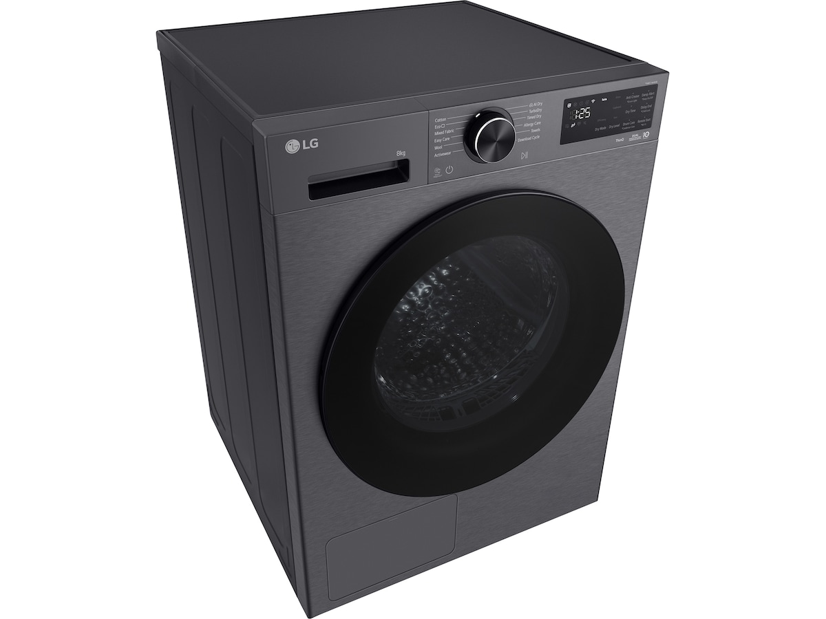LG RHX5008TBB tørketrommel 8kg (hvit) Tørketrommel