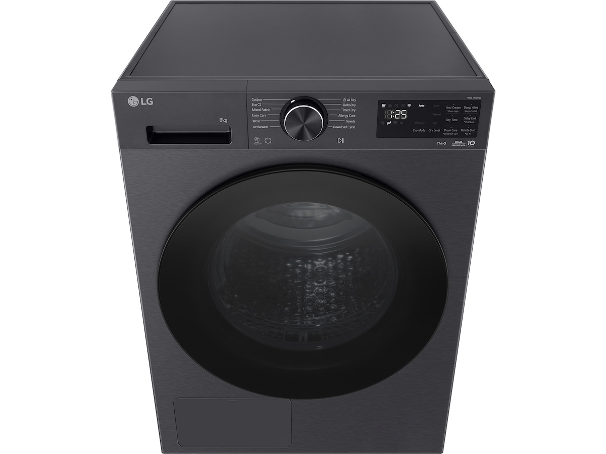 LG RHX5008TBB tørketrommel 8kg (hvit) Tørketrommel