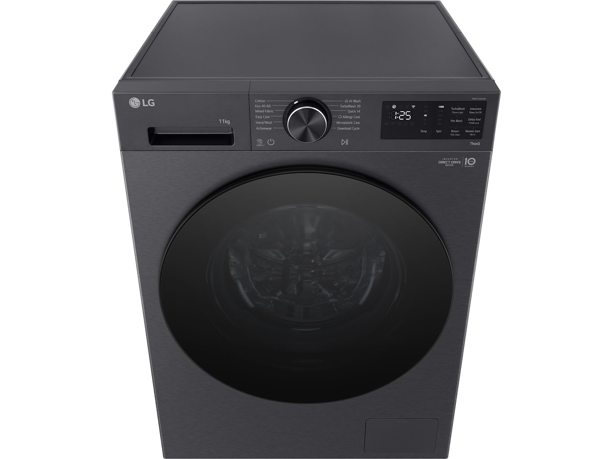 LG Direct-Drive Vaskemaskin F4X5011TBB (svart) Vaskemaskin