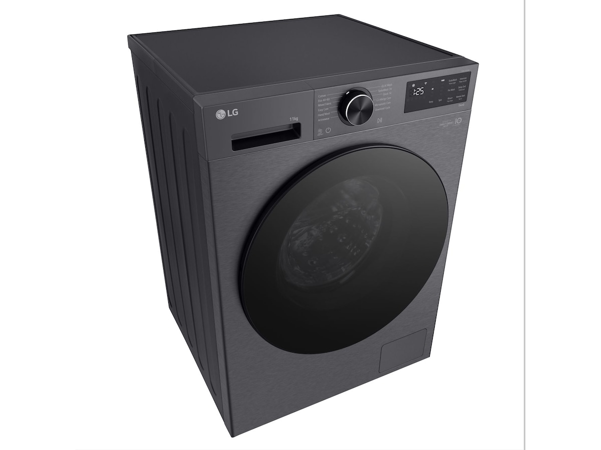 LG Direct-Drive Vaskemaskin F4X5011TBB (svart) Vaskemaskin