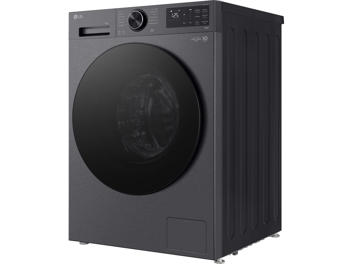 LG Direct-Drive Vaskemaskin F4X5011TBB (svart) Vaskemaskin