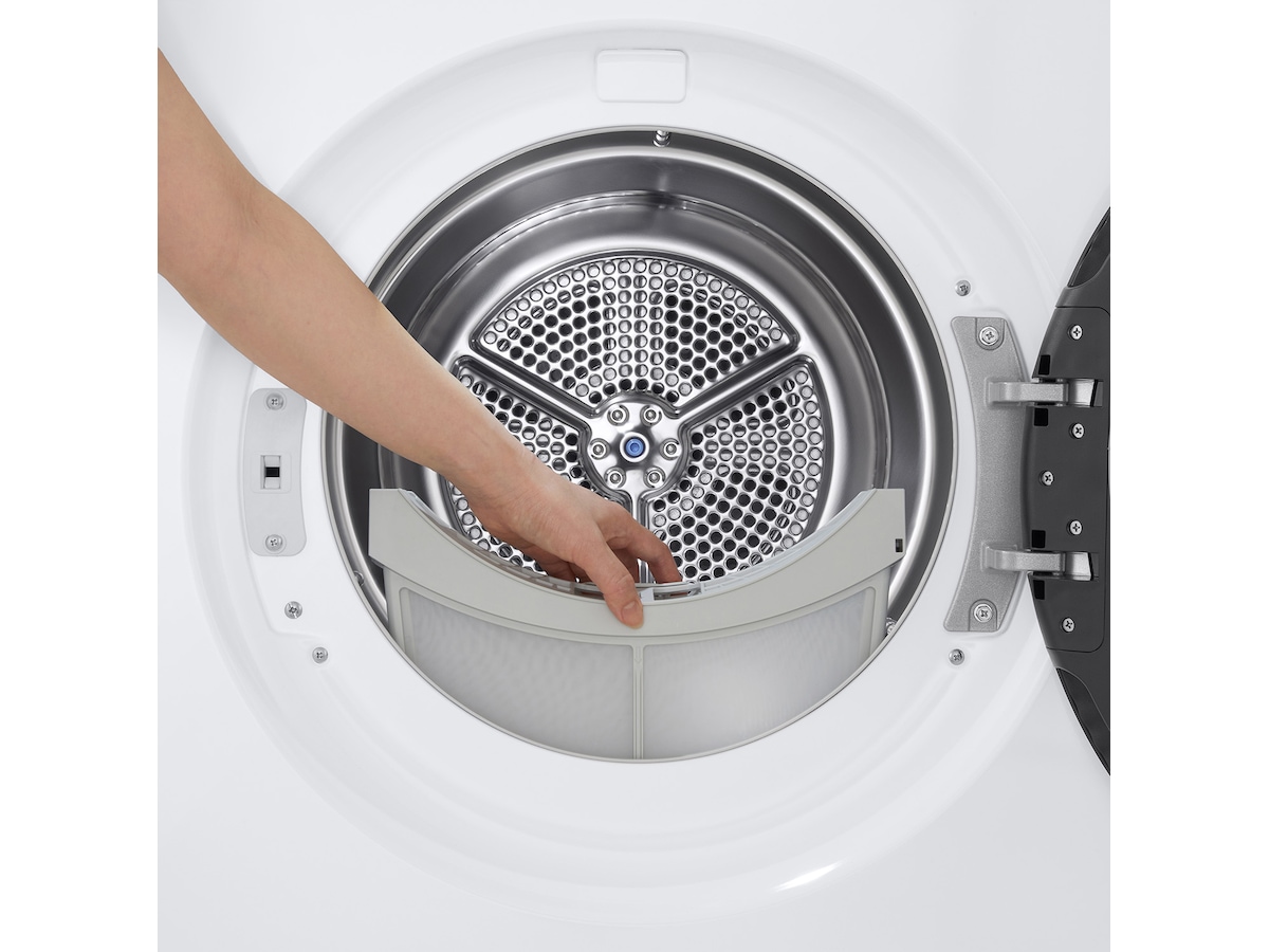 LG RHX5008TLB tørketrommel 8kg (hvit) Tørketrommel