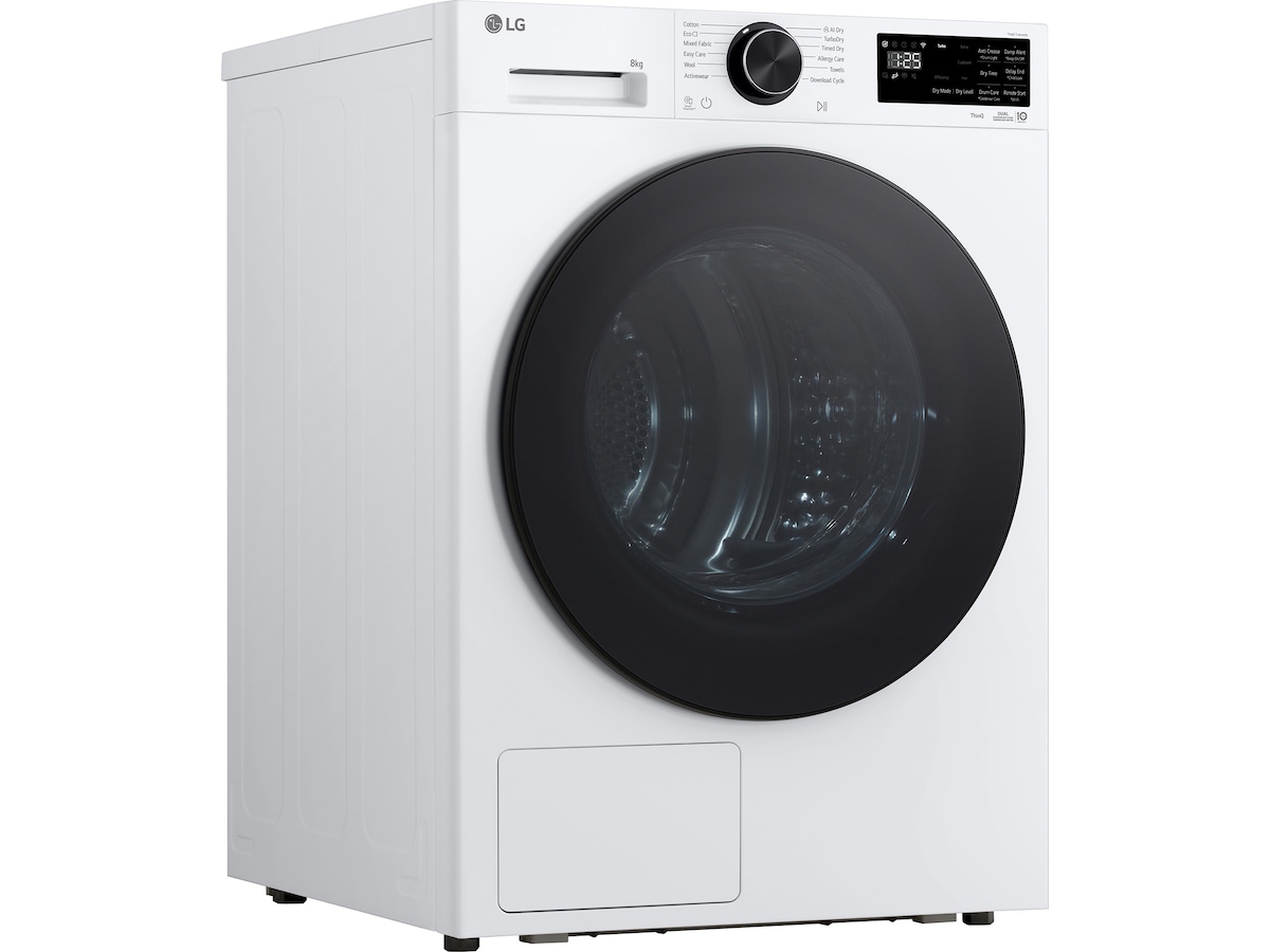 LG RHX5008TLB tørketrommel 8kg (hvit) Tørketrommel