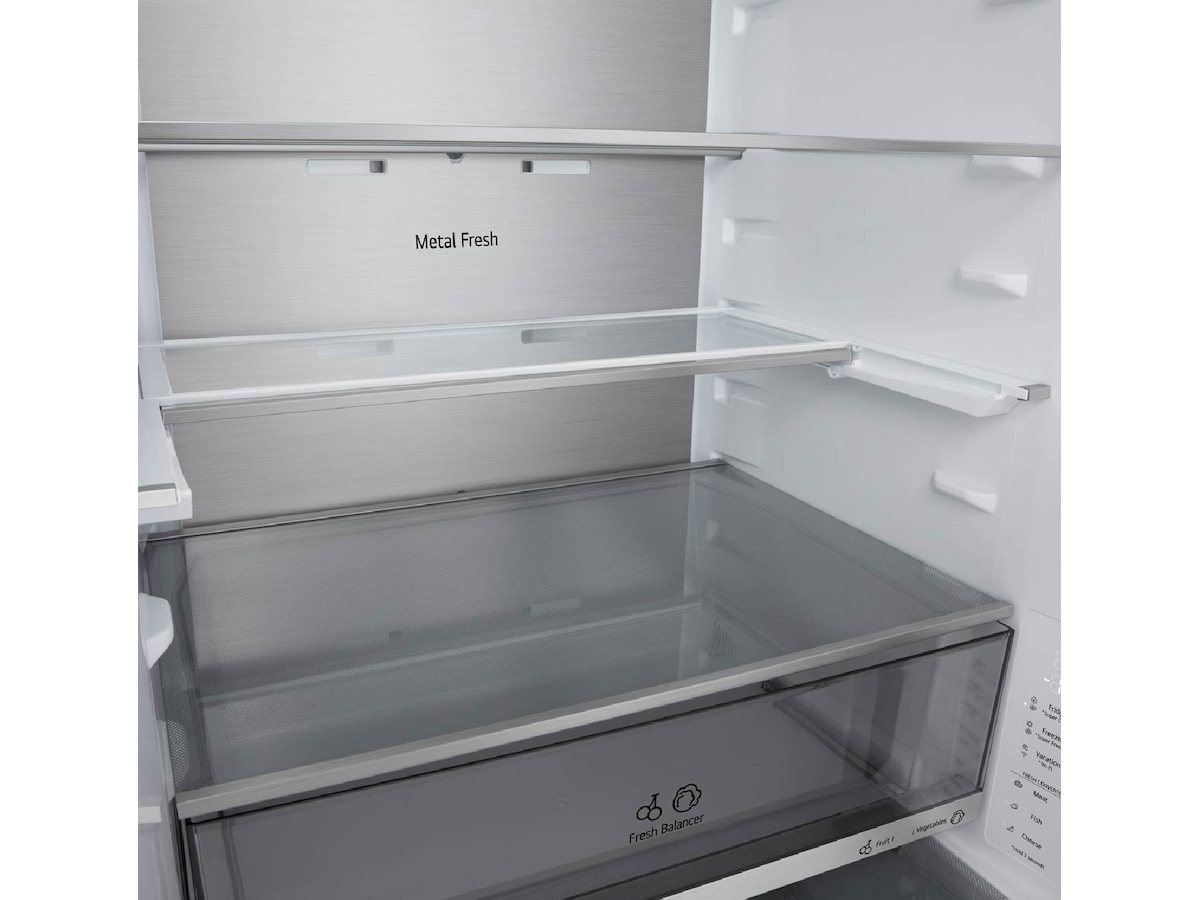 LG GBBS727CMB Kjøleskap med fryseboks 2.03M (Metal Sorbet) Kombiskap