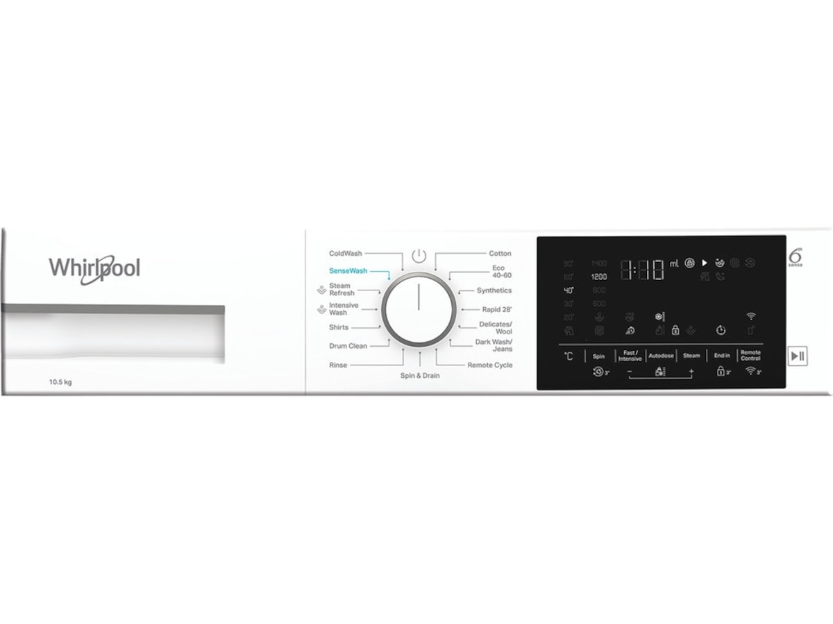 Whirlpool frontmatet vaskemaskin Vaskemaskin