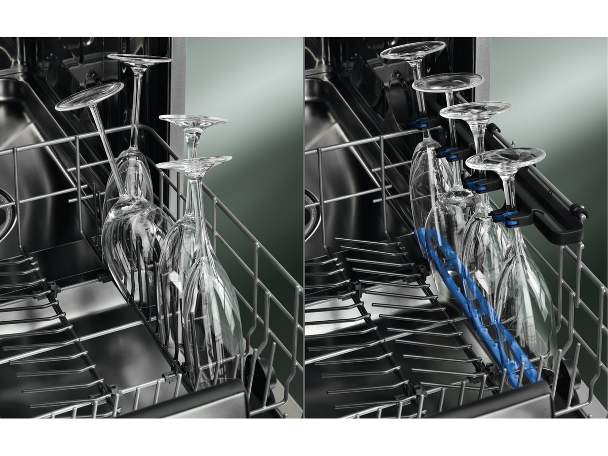 Electrolux ESG89410UW 700 GlassCare oppvaskmaskin (hvit) Underbygd oppvaskmaskin