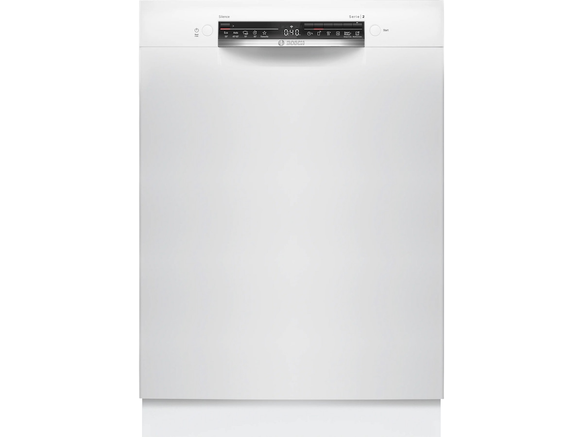 Bosch SMU2HVW06E Serie 2 Oppvaskmaskin (hvit) Underbygd oppvaskmaskin