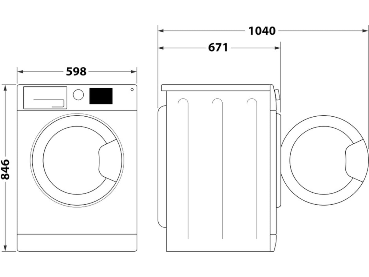 Whirlpool SD 10BD W EE tørketrommel (hvit) Tørketrommel