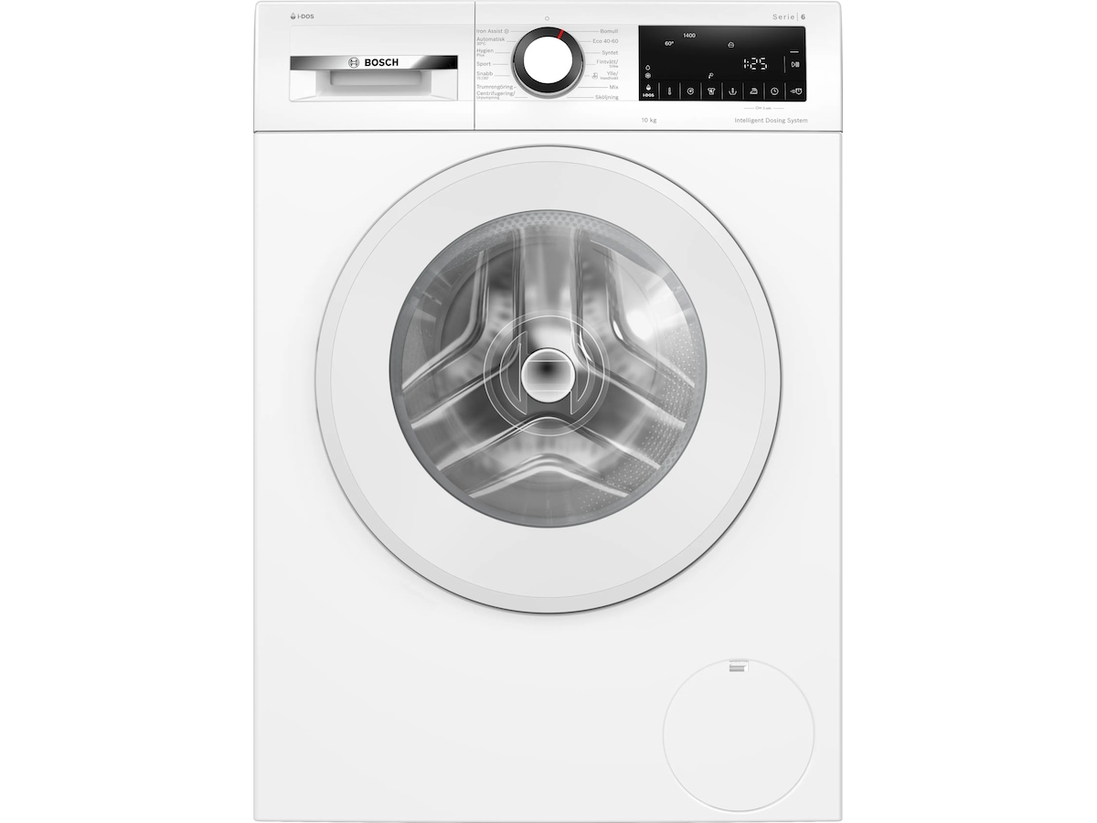 Bosch Serie 6 Vaskemaskin 10kg (hvit) Vaskemaskin