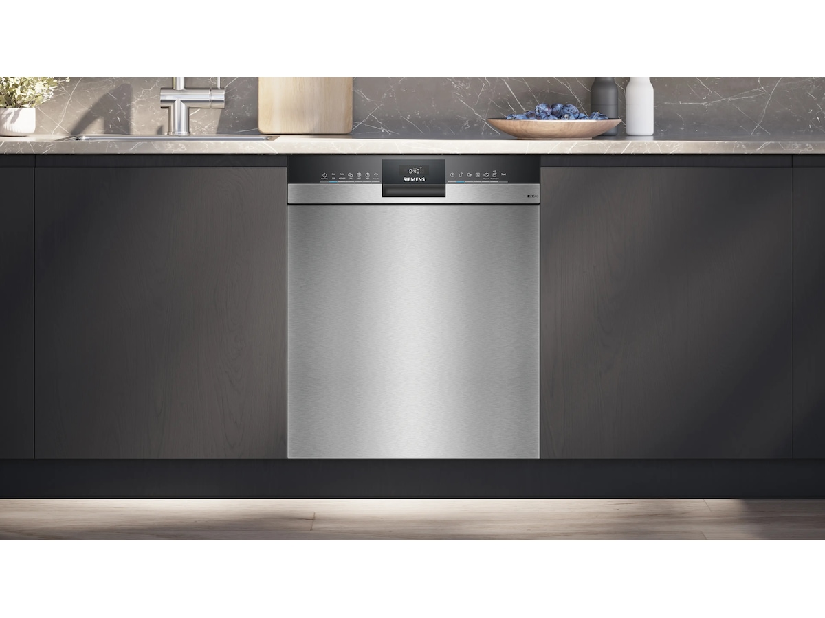 Siemens SN45ZS08CE iQ500 Underbygget oppvaskmaskin (Rustfritt stål) Underbygd oppvaskmaskin