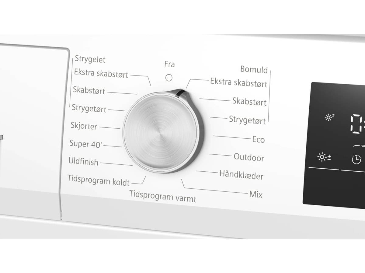 Siemens WT45HV0EDN, iQ300 Tørketrommel (hvit) Tørketrommel