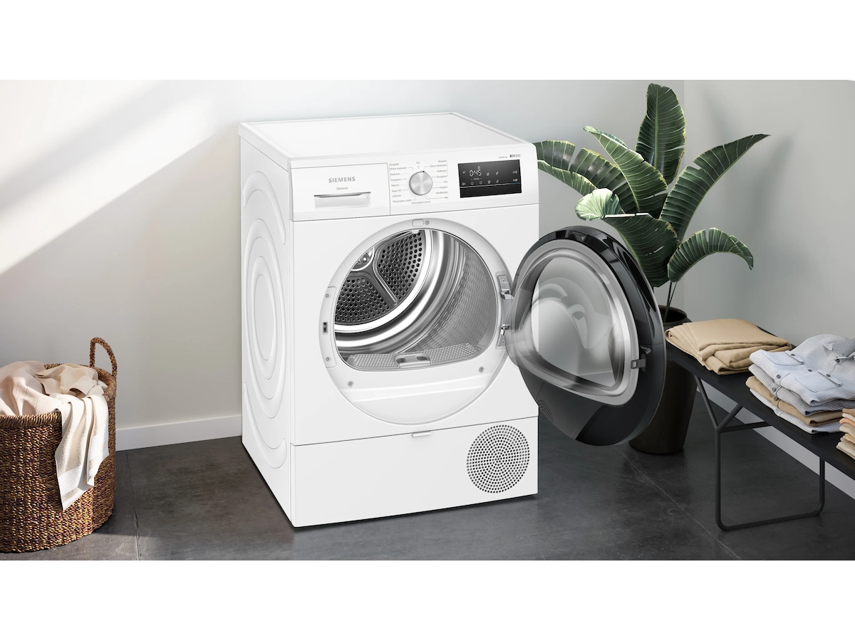 Siemens WT45HV0EDN, iQ300 Tørketrommel (hvit) Tørketrommel