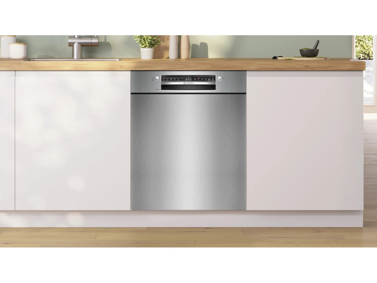 Bosch Serie 2 Oppvaskmaskin (børstet stål) Underbygd oppvaskmaskin